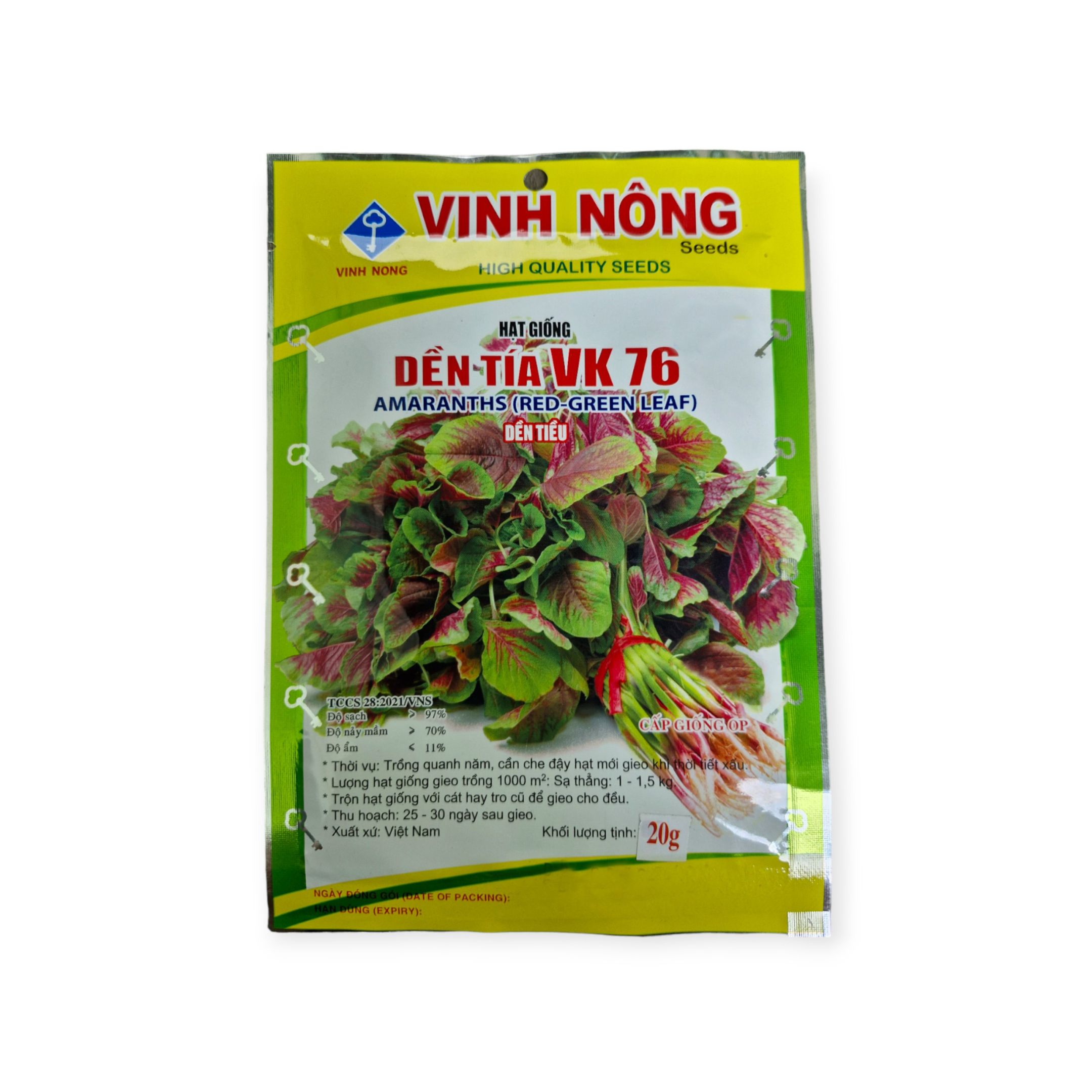 Dền Tía gói 20gram