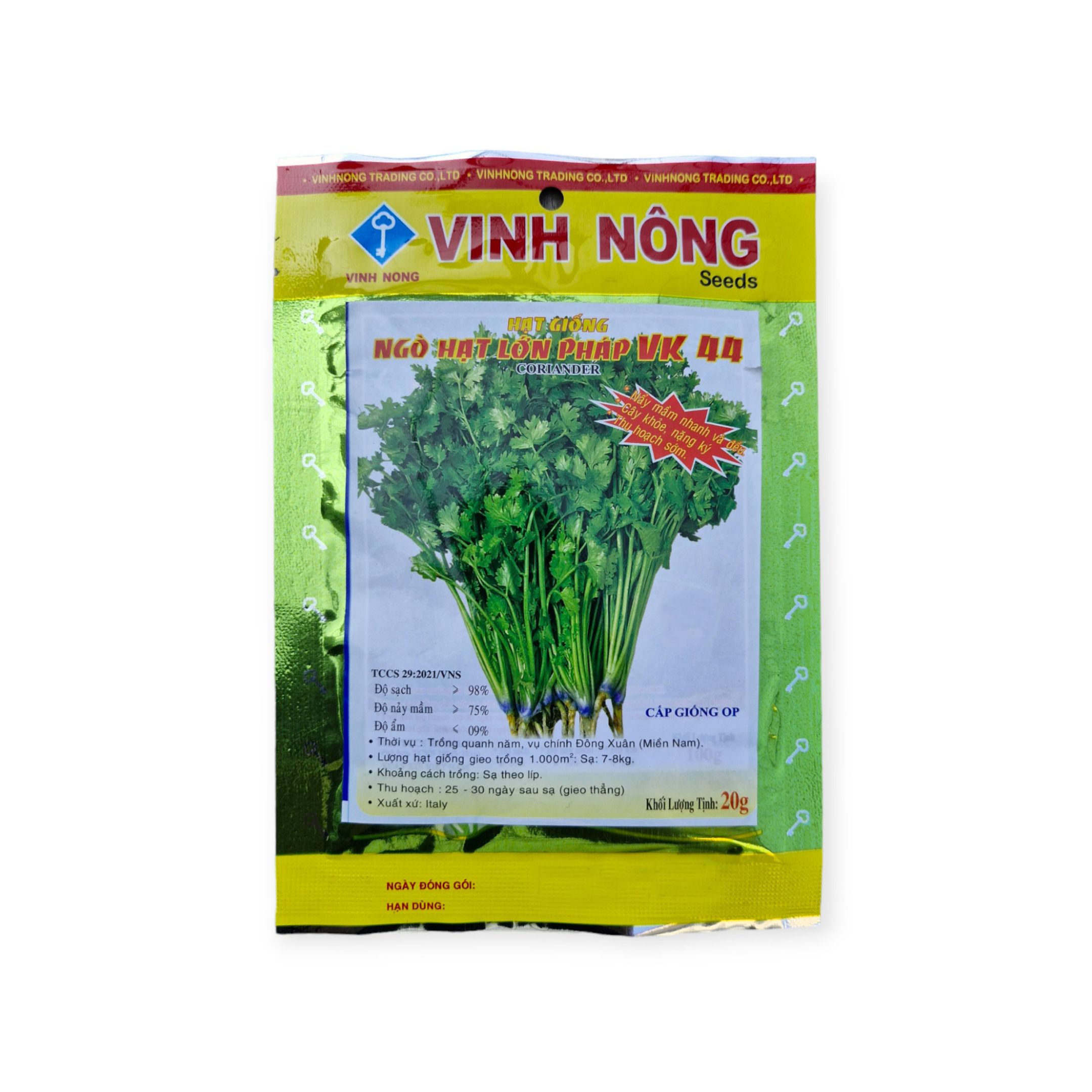 Ngò Hạt Lớn Pháp Vinh Nông - VK 44