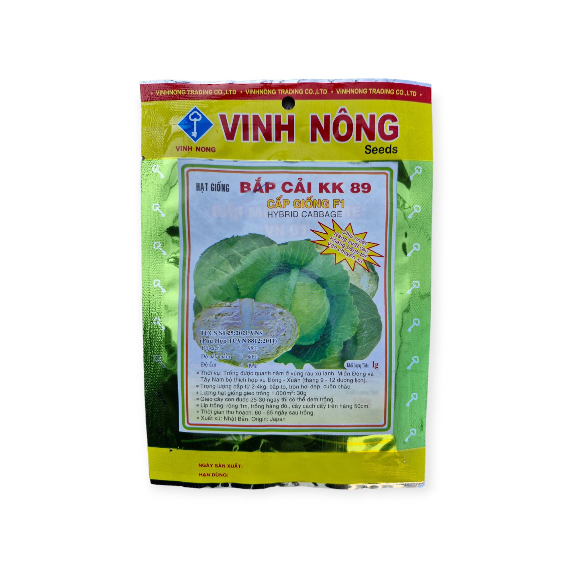 Bắp Cải Vinh Nông - KK 89